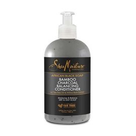 BALANCING CONDITIONER AFRICAN BLACK SOAP BAMBOO CHARCOAL SHEA MOISTURE 384ml