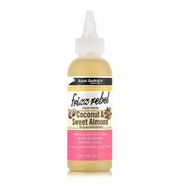 FRIZZ REBEL COCONUT & SWEET ALMOND OIL NATURAL & GROWTH OIL BLENDS AUNT JACKIE'S 118ml