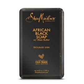 SHEA BUTTER SOAP AFRICAN BLACK SOAP BAMBOO SHEA MOISTURE 230gr