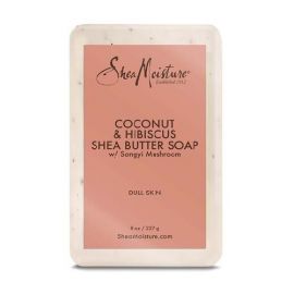 SHEA BUTTER SOAP CURL & SHINE COCONUT AND HIBISCUS SHEA MOISTURE 230gr